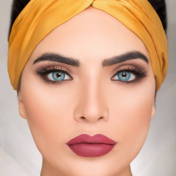 Victoria Desi Blue - Renkli Lens